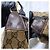 Borsa hobo Gucci GG in tela e pelle D Ring Beige/Marrone - vista 10