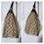 Borsa hobo Gucci GG in tela e pelle D Ring Beige/Marrone - vista 11