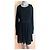 Schwarzes Kleid aus Polyester von See by Chloé - Ansicht 8