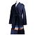 Abrigo de lana Paul Smith azul marino a rayas Multicolor - vista 2