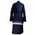 Abrigo de lana Paul Smith azul marino a rayas Multicolor - vista 4