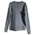 Autre Marque Norse Projects Blauer gestreifter Wollpullover  - Ansicht 4
