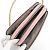 Borsa a spalla in pelle rosa chiaro Gucci GG Marmont - vista 3