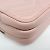 Borsa a spalla in pelle rosa chiaro Gucci GG Marmont - vista 4