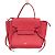 Belt Bag Céline Bolsa de cintura Celine Nano em couro vermelho