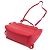 Belt Bag Céline Bolsa de cintura Celine Nano em couro vermelho - vista 2