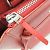 Belt Bag Céline Bolsa de cintura Celine Nano em couro vermelho - vista 9
