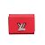Billetera compacta Twist Epi de Louis Vuitton Roja