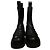 Botas Lug Bottega Veneta de piel negra Negro
