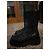 Botas Lug Bottega Veneta de piel negra Negro - vista 3