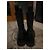 Botas Lug Bottega Veneta de piel negra Negro - vista 4