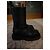 Botas Lug Bottega Veneta de piel negra Negro - vista 6
