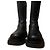 Botas Bottega Veneta de cuero negro 37