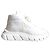 Prada Re-Nylon Gabardine Sneaker Eggshell Aus weiß