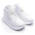 Prada Re-Nylon Gabardine Sneaker Eggshell Aus weiß - Ansicht 2