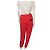 Pantalones de chándal Burberry rojos de algodón Signature Roja - vista 2