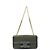 Borsa a spalla Céline Triomphe Flap Chain pelle khaki Verde - vista 2