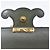 Borsa a spalla Céline Triomphe Flap Chain pelle khaki Verde - vista 8