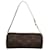Mini baby papillon Louis Vuitton Marrom Lona  ref.1922579