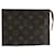 Louis Vuitton Poche Toilette 19 Marrom Lona  ref.1922800