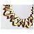 Colar Gargantilha Christian Dior em Metal Dourado - vista 9