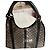 Gucci Joy Medium Monogram Cristallo Borsa a Spalla Pelle Nera Nero