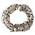 Autre Marque Bracciale Heirloom&Amber Oia in Pietra di Luna e Perle Bianche Argento 925 Bianco