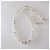 Autre Marque Bracciale Heirloom&Amber Oia in Pietra di Luna e Perle Bianche Argento 925 Bianco - vista 5