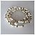 Autre Marque Bracciale Heirloom&Amber Oia in Pietra di Luna e Perle Bianche Argento 925 Bianco - vista 9
