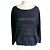 Vanessa Bruno Athe DIE VANESSA BRUNO Wunderschöner marineblauer Mohair-Pullover mit silbernen Fäden T2