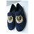 LOUIS VUITTON Pantofole in camoscio blu marino taglia 38 IT Blu scuro - vista 3