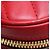 Gucci Interlocking G Heart Leather Shoulder Bag Red - view 7