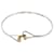 Tiffany & Co Gancho e Olho Duplo Prata Prata  ref.1923346