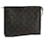 Poche Toilette Louis Vuitton Marrom Lona  ref.1923374