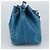 LOUIS VUITTON Epi Petit Noe Borsa a Spalla Blu M44105 LV Auth 106373 - vista 3