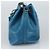 LOUIS VUITTON Epi Petit Noe Borsa a Spalla Blu M44105 LV Auth 106373 - vista 4