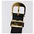 Schwarzer Leder-Gürtel Christian Dior Auth ti2452 - Ansicht 7