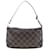 Pochette Accessoire Louis Vuitton Marrom Lona  ref.1923946