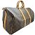 Borsa Louis Vuitton Keepall Bandouliere MB0065 45 Marrone - vista 2
