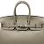 Hermès Hermes Birkin 25 Swift Handtasche Grau Asphalt Braun - Ansicht 2