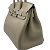 Hermès Hermes Birkin 25 Swift Handtasche Grau Asphalt Braun - Ansicht 3