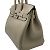 Hermès Hermes Birkin 25 Swift Handtasche Grau Asphalt Braun - Ansicht 4