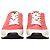 Sneakers basse con logo H di Hermès Rosa - vista 3