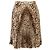 Falda plisada con estampado de leopardo Valentino Miss V Multicolor