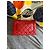 Wallet On Chain Clutch Chanel in pelle rossa Rosso - vista 6
