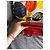 Wallet On Chain Clutch Chanel in pelle rossa Rosso - vista 8