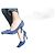 Décolleté Jerome Dreyfuss in scamosciato blu con frange 9cm