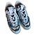 Sneakers Valentino Garavani in cotone blu navy e azzurro Blu chiaro
