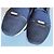 Sneakers Balenciaga Blu Navy in Cotone e Pelliccia - vista 6