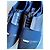 Sneakers Balenciaga Blu Navy in Cotone e Pelliccia - vista 8